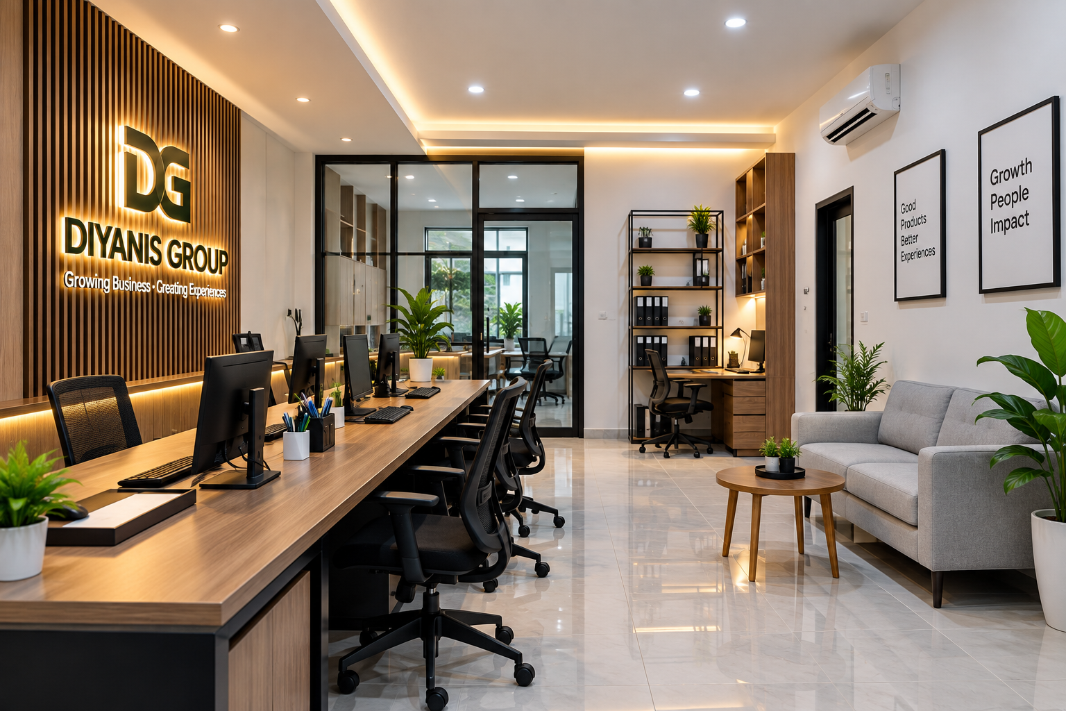 Suasana kantor Diyanis Group